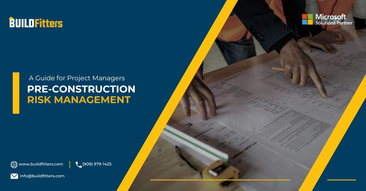 this image shows Pre-Construction Risk Management A Guide for Project Managers